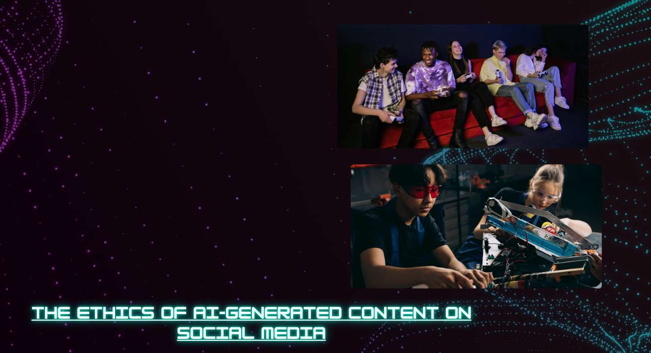 The Ethics of AI-Generated Content on Social Media